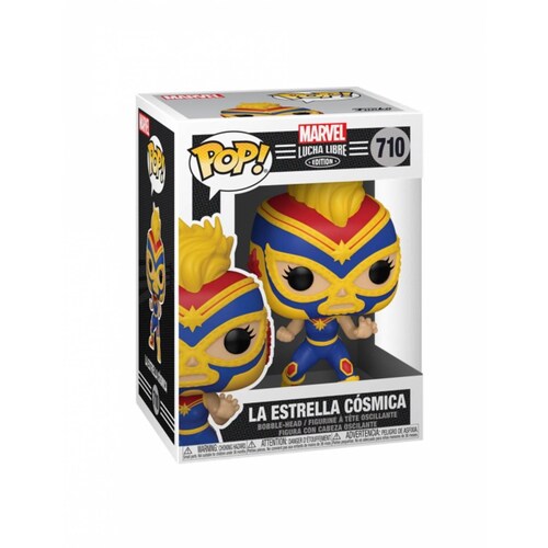 Capitana Marvel La Estrella Cosmica Funko Pop Marvel Luchadores 