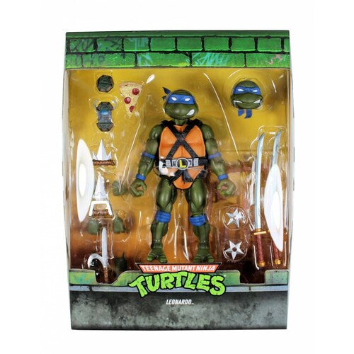Leonardo 7 pulgadas Super7 Ultimates TMNT Tortugas Ninja 