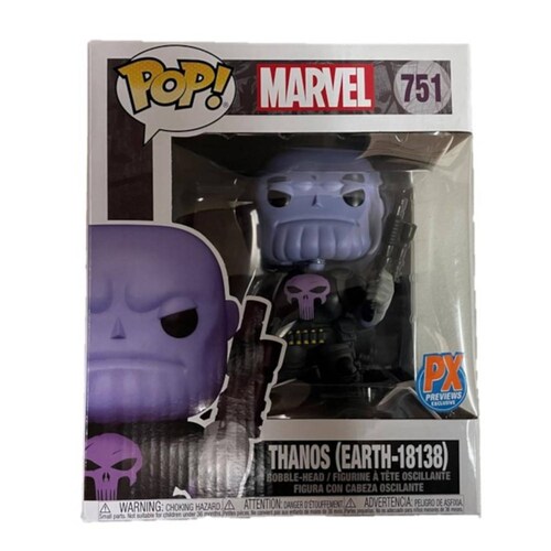 Thanos (Earth-18138) 6 pulgadas Funko Pop Marvel (Exclusivo PX) 