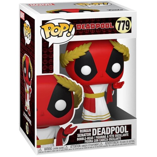 Deadpool Senador Romano Funko Pop Marvel 30 Aniversario 