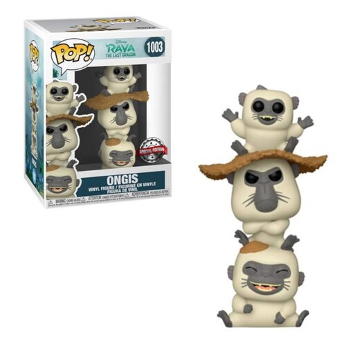 Ongis (Flocked) Funko Pop Disney: Raya and the Last Dragon Special Edition 