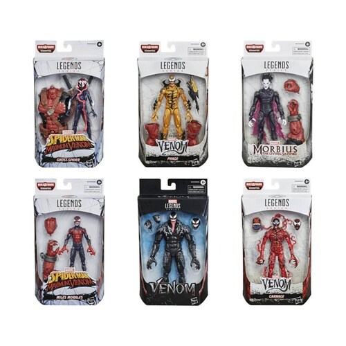 Venom Hasbro Marvel Legends Wave completa BAF Venompool 