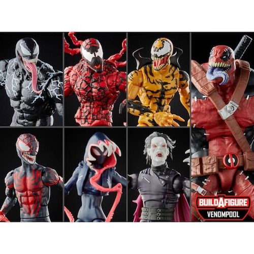 Venom Hasbro Marvel Legends Wave completa BAF Venompool 