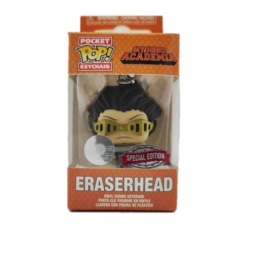 Eraserhead (Shoto Aizawa) Funko Pop Llavero My Hero Academia Exclusivo Special Edition 