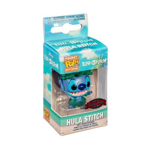 Stitch (Hula Skirt) Exclusivo Special Edition Pop Llavero Disney 