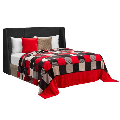 Cobertor King Size  Rojo Térmico Monza.