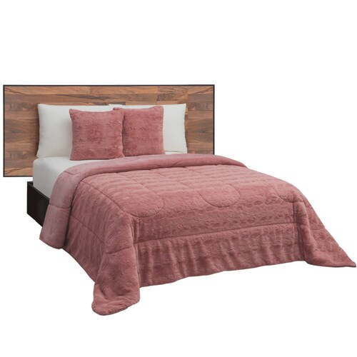 Cobertor King Size Rosa Térmico Rabbit.