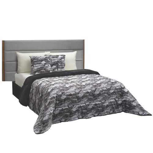 Cobertor King Size Negro Térmico Siberian.