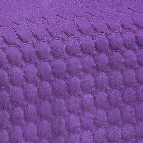 Edredón Ligero King Size Con Fundas Morado Dos Vistas Violeta.
