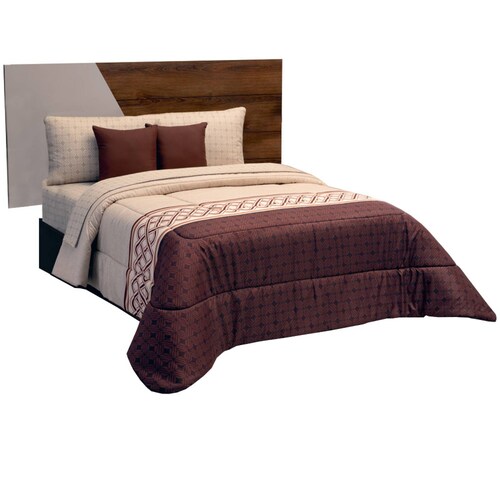 Edredón  Con Sábanas  King Size Café  Arona.