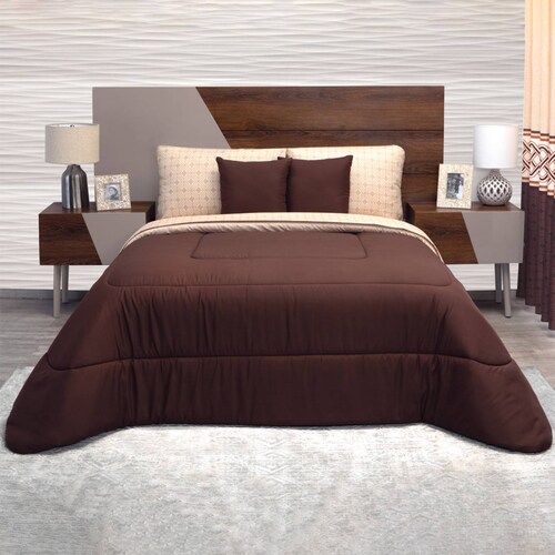 Edredón  Con Sábanas  King Size Café  Arona.