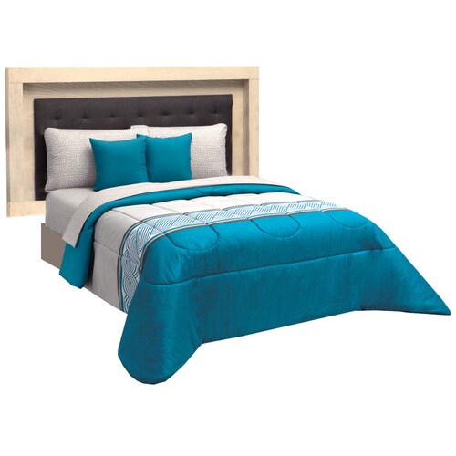 Edredón  Con Sábanas  King Size Azul Bellagio.