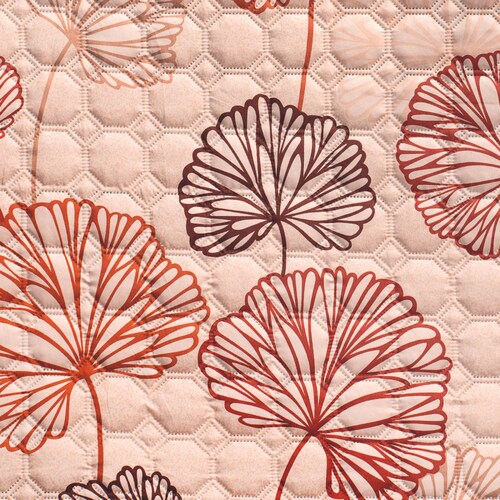 Edredón Ligero Matrimonial Beige  Dos Vistas  Mali.