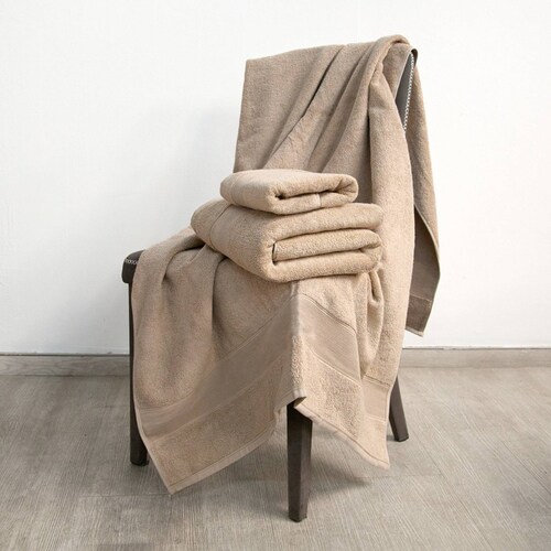 Set de 3 Toallas Arena Super Absorbente.