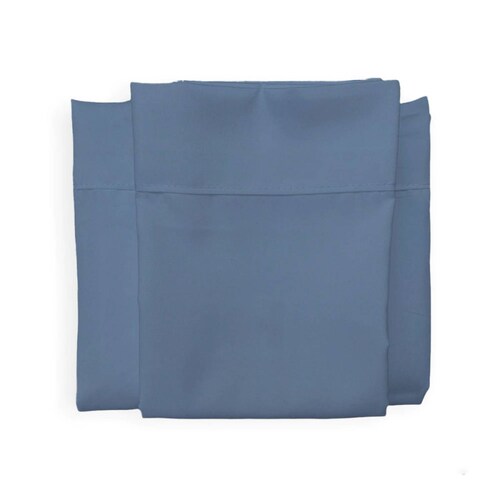 Sábanas Spring Air Individual Azul Acero y Almohada osos