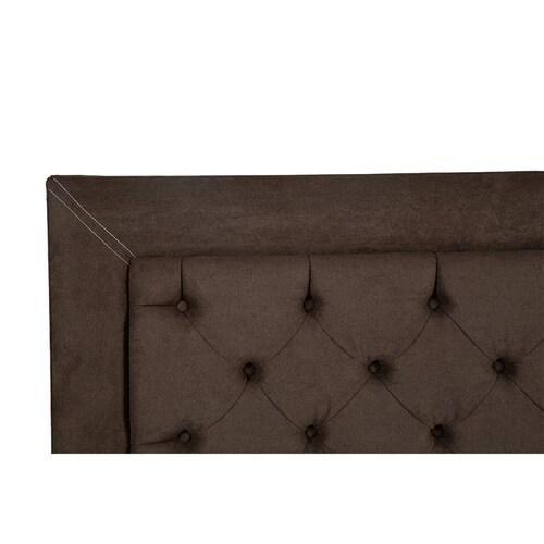 Cabecera Individual Dicasa Mary Alessa Chocolate