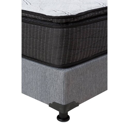 Colchón matrimonial Restonic Bruce con Box Dicasa color gris con