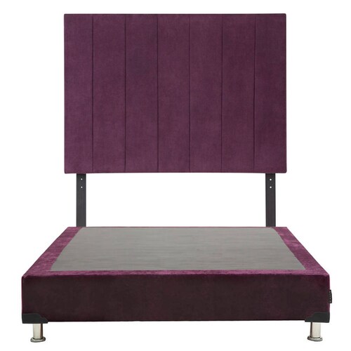 Cabecera Matrimonial Dicasa Argos con Box Morado