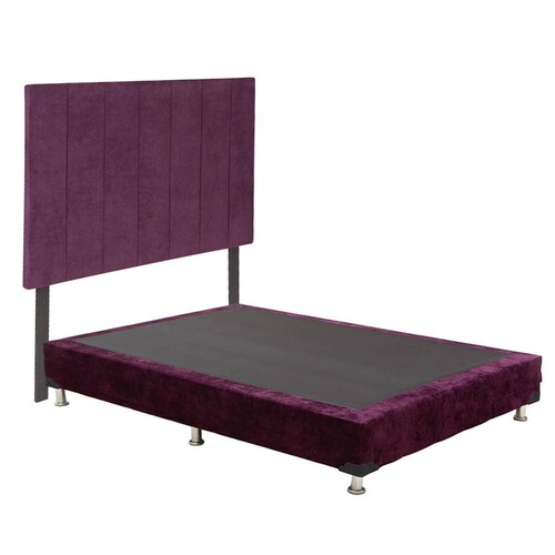 Cabecera Matrimonial Dicasa Argos con Box Morado