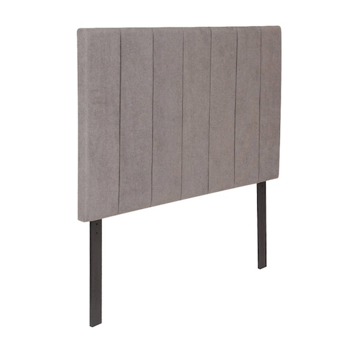 Colchon Matrimonial Restonic Roll Con Cabecera Argos Gris.