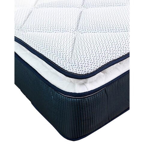 Colchon King Size Spring Air Monaco con Box, Almohada One, Sabanas y Protector