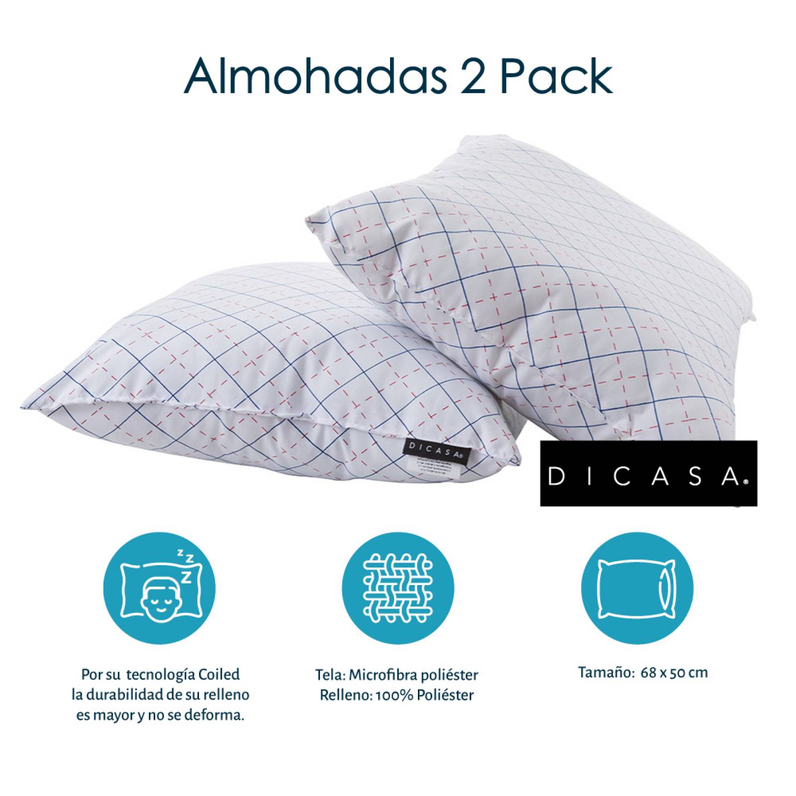 Colchon Matrimonial Restonic Velvet Con Almohada 2 Pack