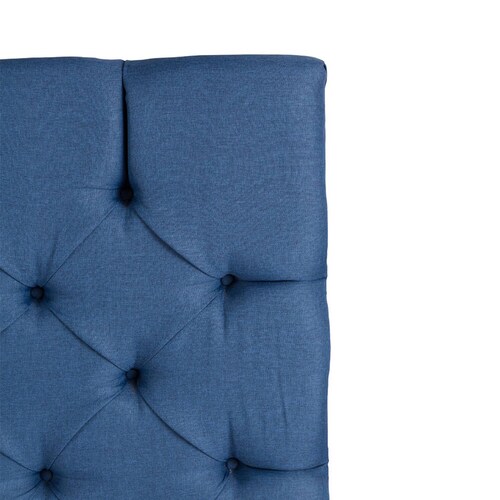Cabecera King Size Dicasa Dublin Lino Azul