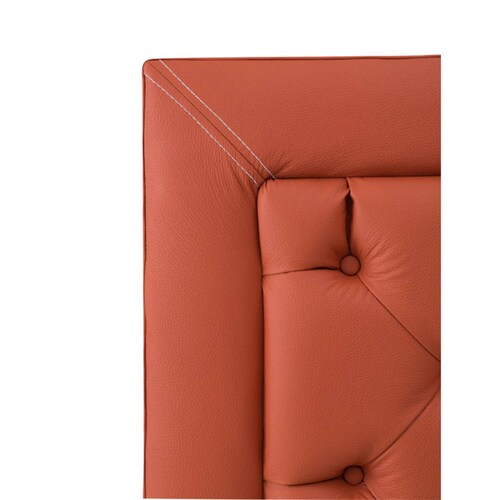 Colchon Matrimonial Spring Air Marte con Cabecera Monet Ladrillo