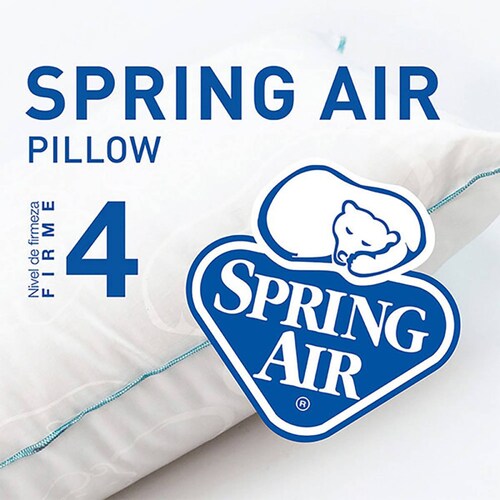 Colchon Matrimonial Spring Air Phantom Con 2 Almohadas Oso