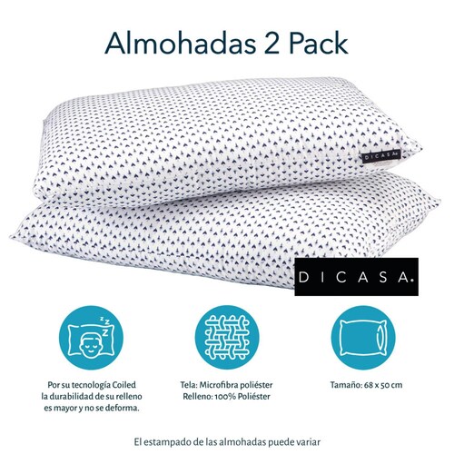 Set Edredon Couzy Dicasa king size doble vista con almohadas