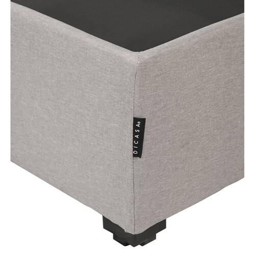 Base Cama King Size Dicasa Kuant Gris