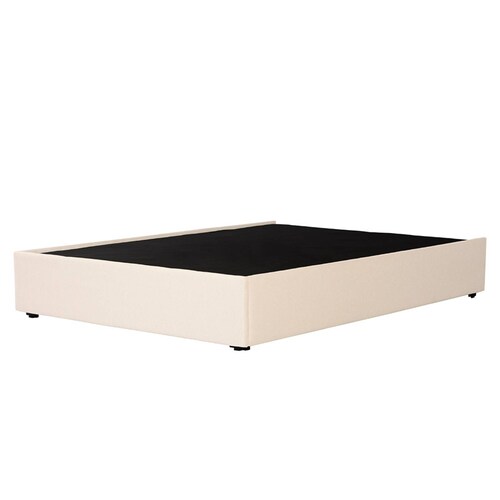 Colchón Queen Size Restonic con Base Cama Dicasa Col Beige y Edredon Palermo