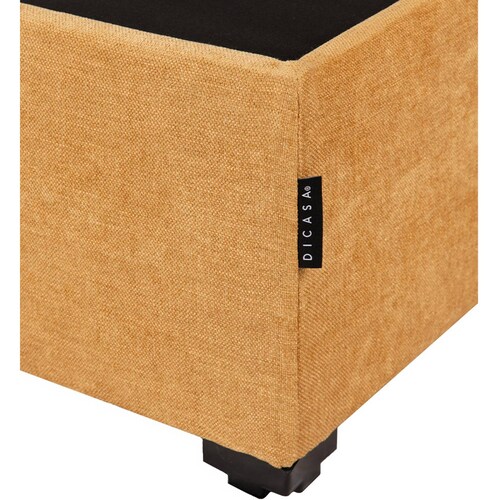 Base Cama Queen Size Dicasa Nizzo Mostaza