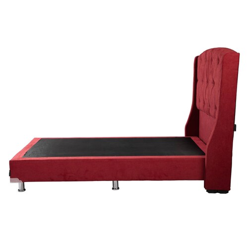 Cabecera Queen Size Dicasa Zefyr con Box Rojo