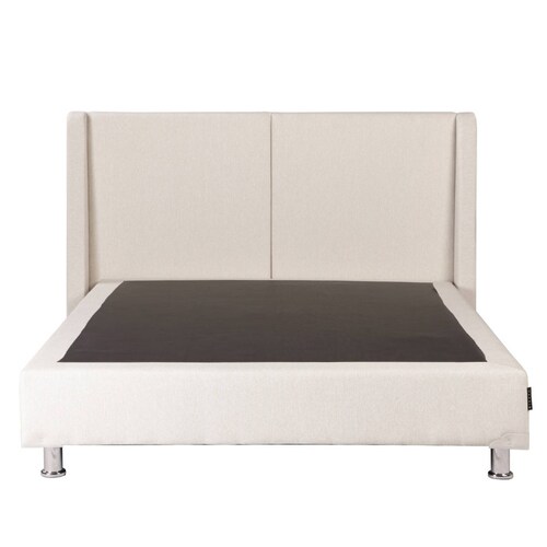 Colchón Matrimonial Restonic Trust con Cabecera Milan y Box Columbia Beige