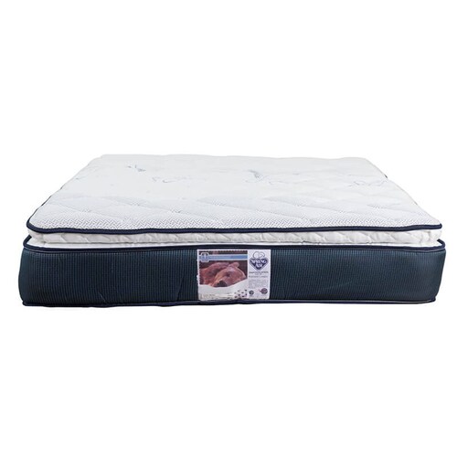 2 Colchones Matrimoniales Spring Air Monaco con Almohadas Dicasa 2Pack.