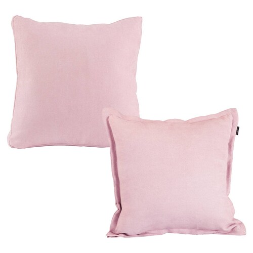 Set de 2 cojines Decorativos Dicasa Kappa y Zita Alessa Rosa