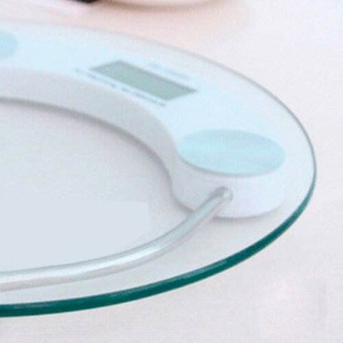 BÃ¡scula De BaÃ±o Digital Vidrio Templado 180kg Max Kg/lb