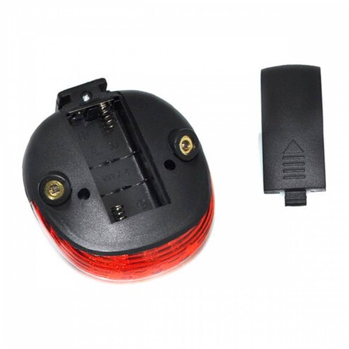 Lampara Trasera Para Bicicleta Luz Leds y LÃ¡ser