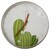 Reloj de Pared 30 cm silencioso modelo cactus