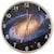 Reloj de Pared 30 cm silencioso modelo galaxia