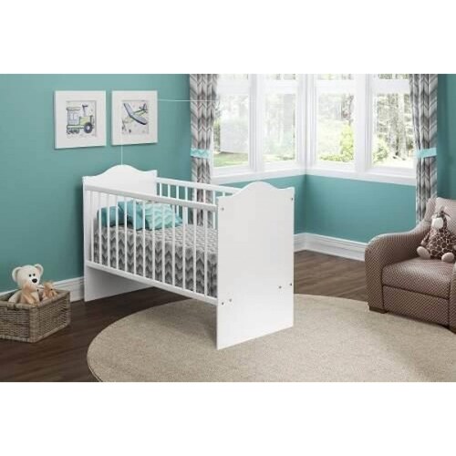 Cuna para Colchón De 70 X 130 cm Blanco Premium 2718.156.