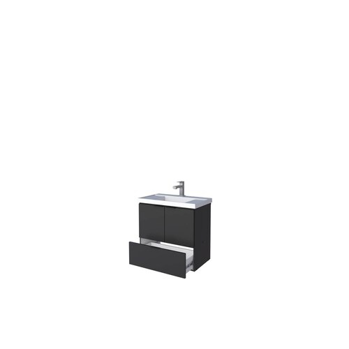 Mueble para baño de MDP LIS en color negro 102428