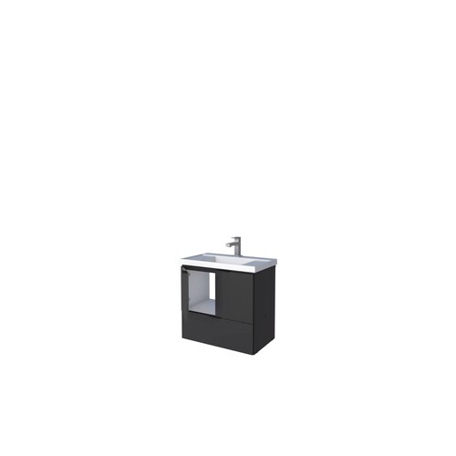 Mueble para baño de MDP LIS en color negro 102428