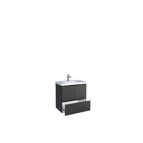 Mueble para baño de MDP LIS en color negro 102428