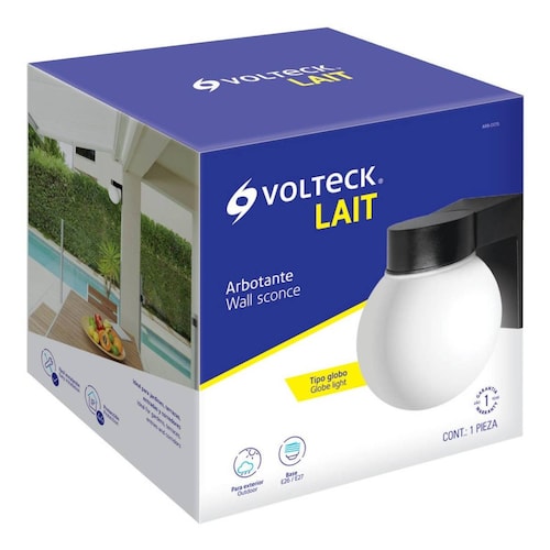 Arbotante Tipo Globo 1xe26 Volteck 