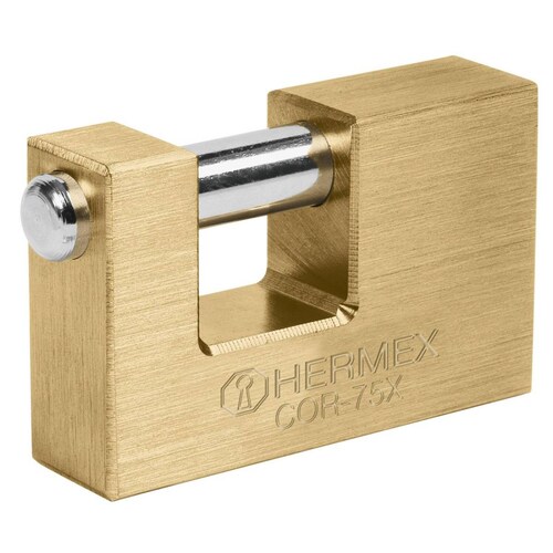 Candado Antipalanca 75mm Llave Tetra Hermex 