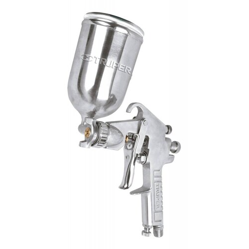 Pistola Para Pintar De Gravedad Aluminio Boquilla 2mm 
