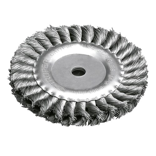 Carda Trenzado Fino 6 X 5/8' Para Esmeril Truper 