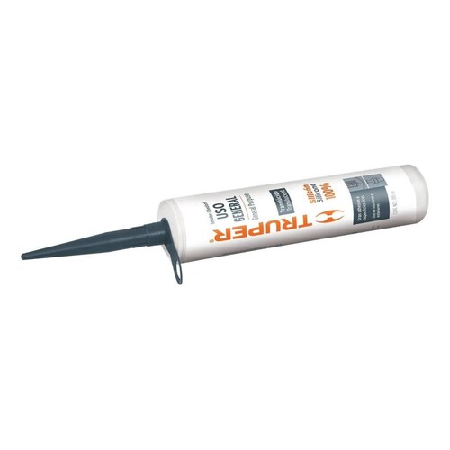 Sellador Transparente 100% De Silicón 280 Ml Truper 